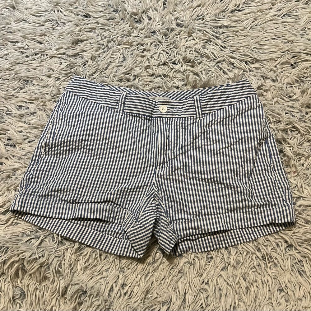 Gap striped chino shorts 8